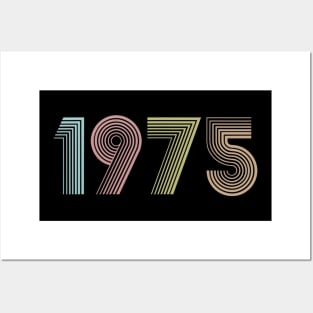 Vintage 1975 45th Birthday Gift idea Men Women Posters and Art